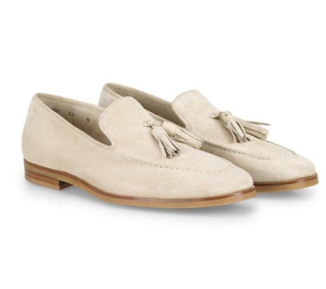Tassel Loafers - Kegan Camurça Sonia Seppia